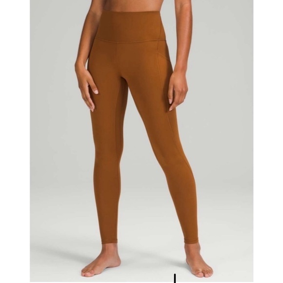 lululemon athletica Pants - Lululemon Align High-Rise Pant with Pockets Copper Brown